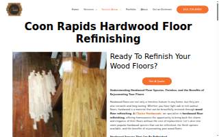 Choice Hardwoods of Coon Rapids website