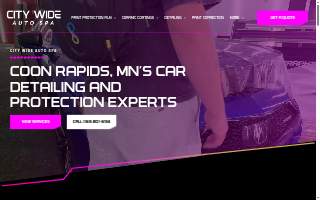 City Wide Auto Spa - Ceramic Coating, Clear Bra (PPF), Detailing of Coon Rapids website