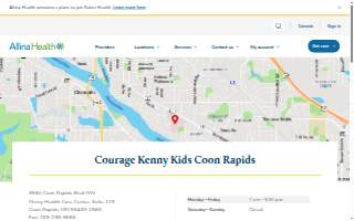 Courage Kenny Kids Coon Rapids website