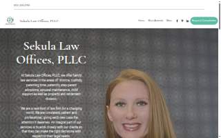 Sekula Law Offices, PLLC of Coon Rapids website