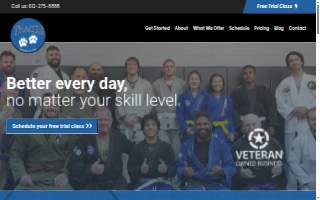 Tracks Brazilian Jiu-jitsu website