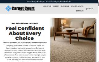 Carpet Court website