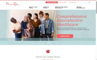 Clinic Sofia OBGYN, PA of Cottage Grove website