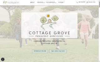 Cottage Grove Pediatric Dentistry website