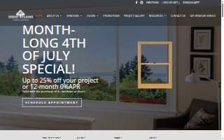 Great Plains Windows and Doors of Cottage Grove website