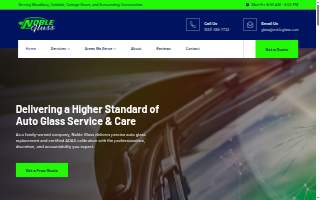 Noble Glass of Oakdale website