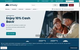 Affinity Federal Credit Union of New Haven website