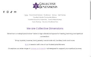 Collective Dimensions website