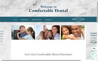 Comfortable Dental website