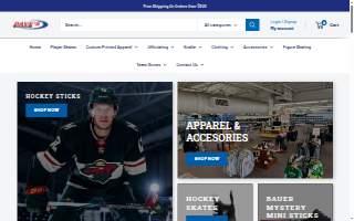 Daves Sport Shop website