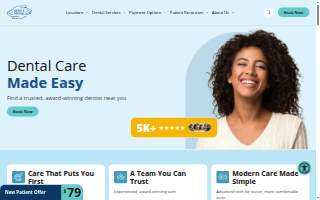 Gentle Dentistry – New Hope Quebec Office website
