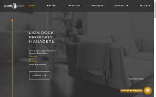 Lion Rock Properties - Property Management Company of Crystal website