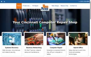 Nerd Patrol Computer Repair website