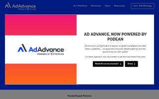 Ad Advance website