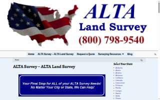 Alta Land Survey Company (Office visit by appointment) website