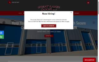Great Lakes Door, LLC website