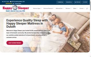 Happy Sleeper Mattress & Furniture website