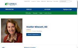 Heather Winesett, MD website