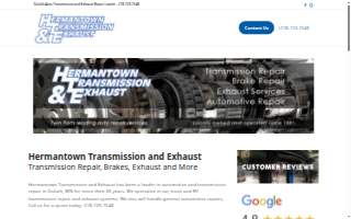 Hermantown Transmission & Exhaust website