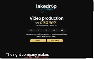 Lakedrop website