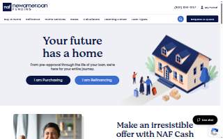 New American Funding - Stockbridge website
