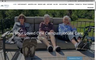 Open Arms Senior Living website