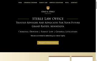 Sterle Law website