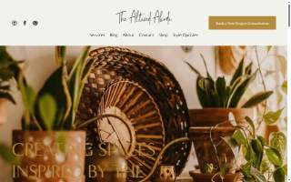 The Altered Abode website