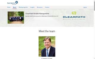 ClearPath Wealth Management - Ameriprise Financial Services, LLC of Eagan website