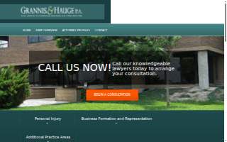 Grannis and Hauge website