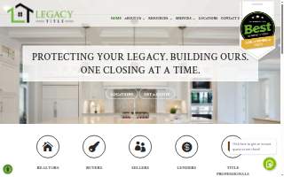 Legacy Title of Eagan website