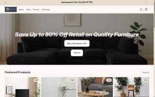Lounge Land Furniture website