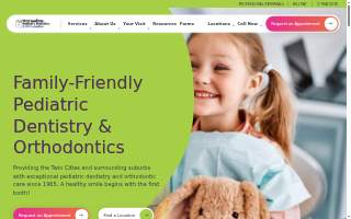 Metropolitan Pediatric Dental Associates: Eagan website