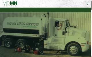 Mid Mn Septic Services of Eagan website