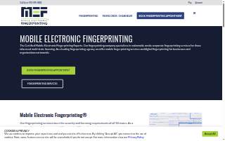 Mobile Electronic Fingerprinting of Eagan website
