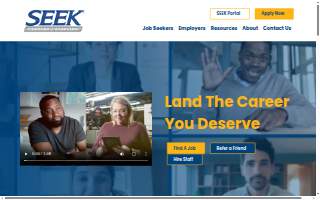 SEEK Careers/Staffing of Eagan website