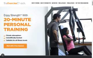 The Exercise Coach of Eagan website