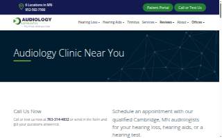 Audiology Concepts of East Bethel website