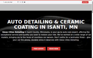 Gloss Cities Detailing website