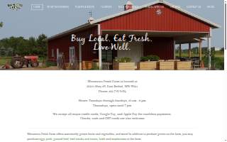 Minnesota Fresh Farm website