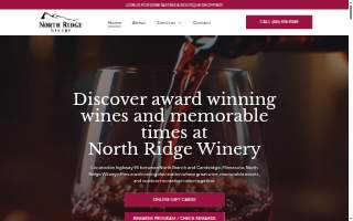 North Ridge Winery of East Bethel website