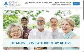 Active Therapy MN website