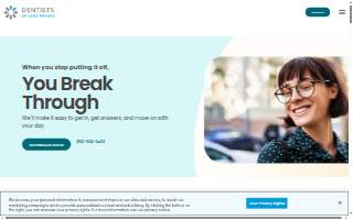 Dentists of Eden Prairie website