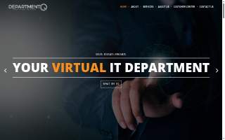 Department Q LLC - Technology Services website