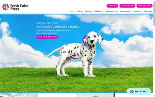 Fresh Color Press website
