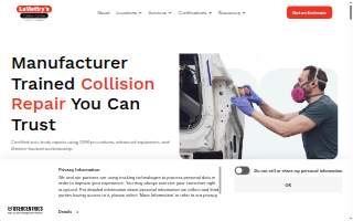 LaMettry's Collision, Inc. of Eden Prairie website