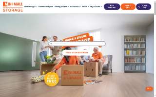 Mini Mall Storage of Eden Prairie website