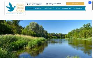 Prairie Dental Group website