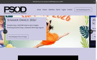 Prairie School of Dance website