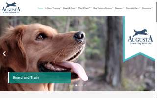 Augusta Dog Training & Doggy Daycare - Edina website